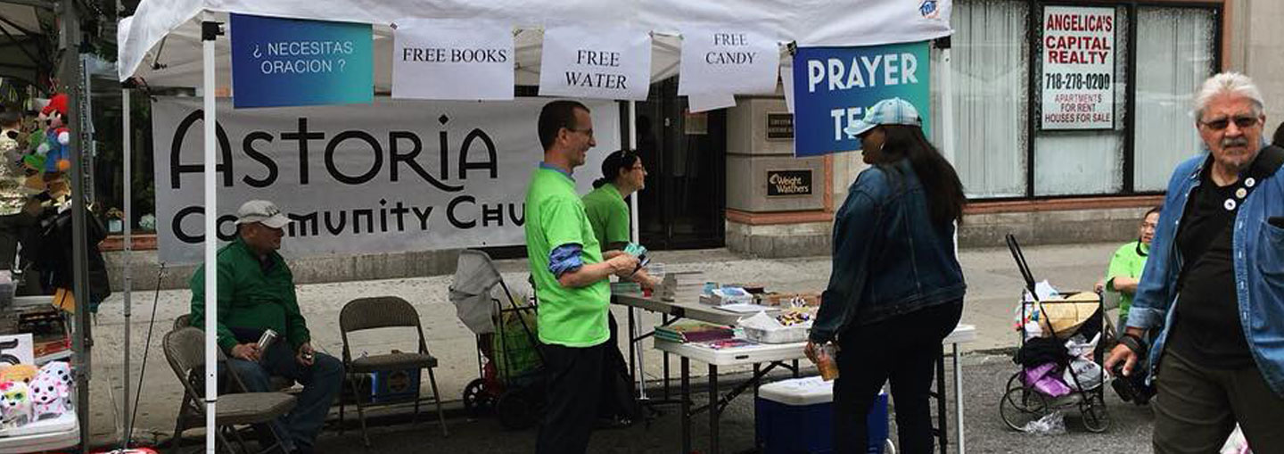 Street Fair Prayer Tent Outreach Jesus Week